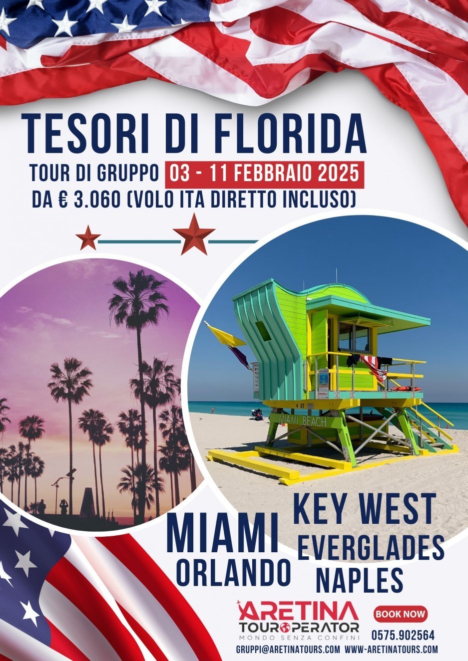 viaggio organizzato completo Florida