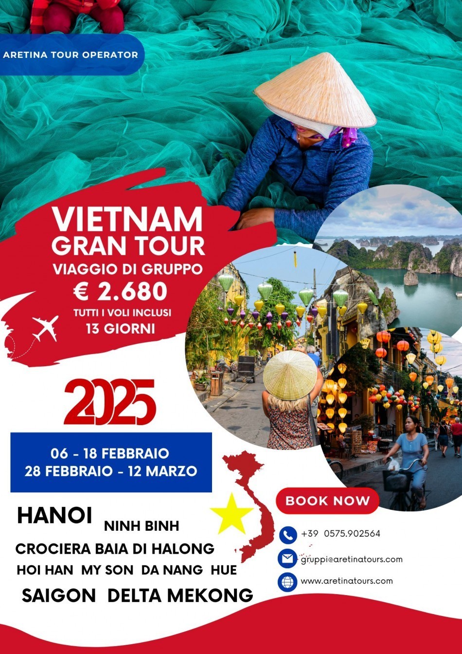 viaggio organizzato Vietnam