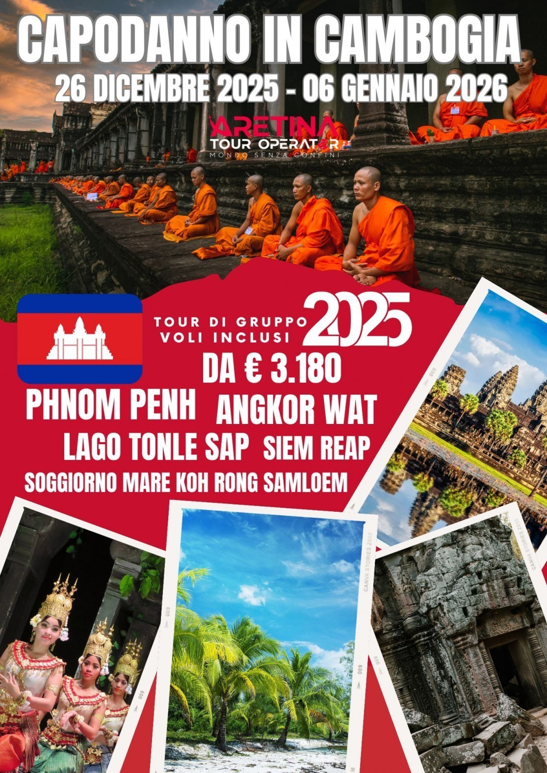 offerte viaggi organizzati Cambogia Capodanno